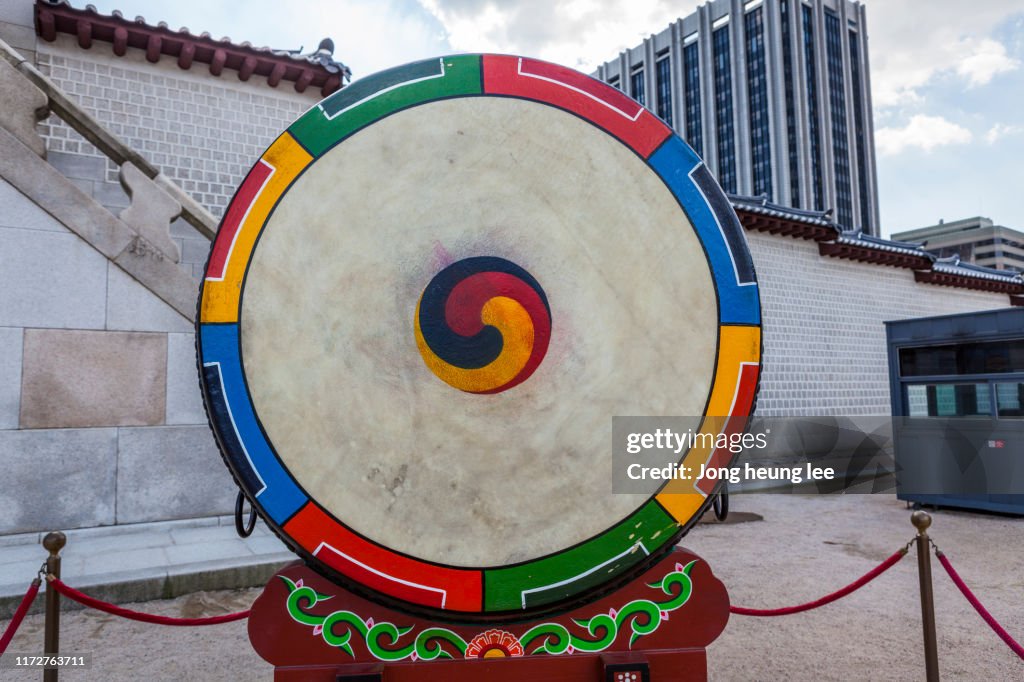 Drum of Gyeongbokgung Palace