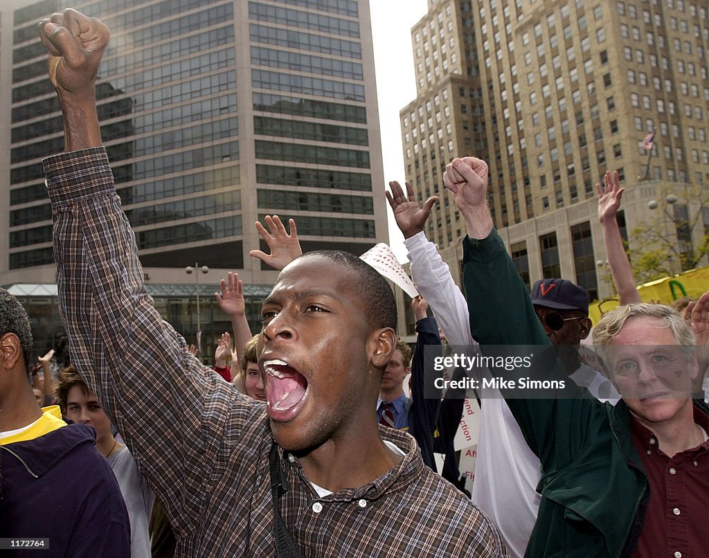 Protest Ending of Affirmative Action