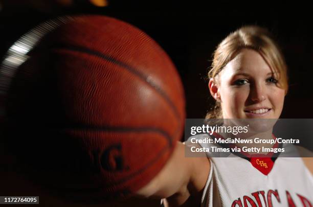 Girls basketball Prep of the Year, Carondelet's Jayne Appel at Carondelet High School in Concord, Calif. On Friday, April 07, 2006. Dean...