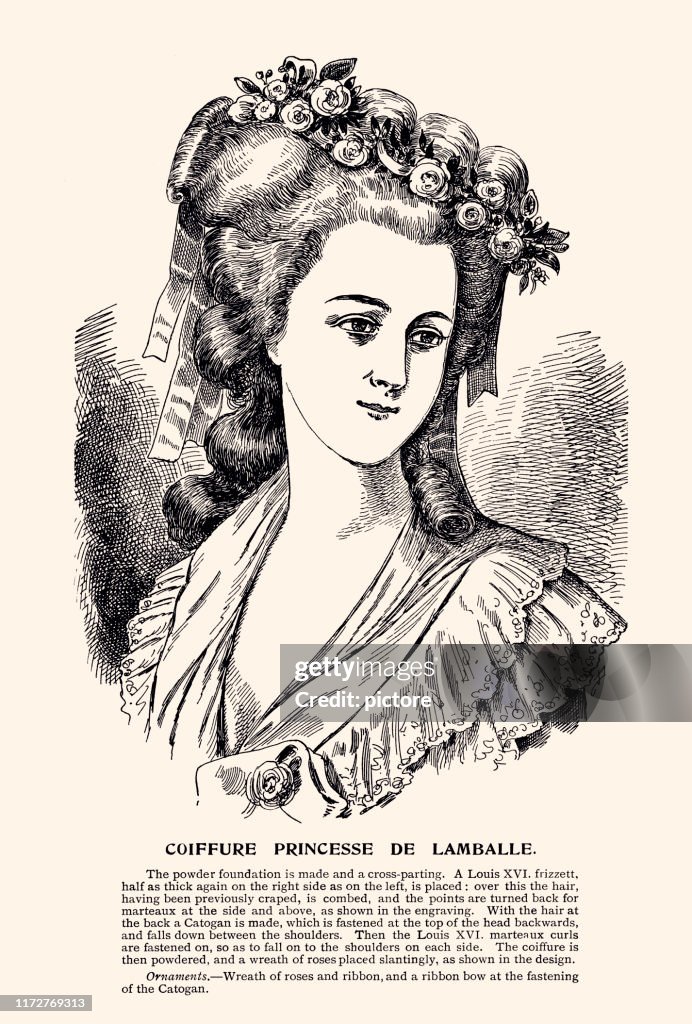HAIRSTYLE:PRINCESS DE LAMBALLE HAIRSTYLE (XXXL)