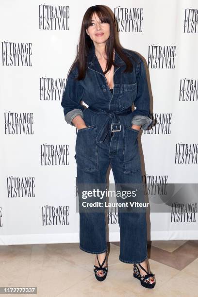 Actress Monica Bellucci attends the "Irreversible" : Special Screening During The "L'Etrange Festival" At Forum Des Images on September 06, 2019 in...