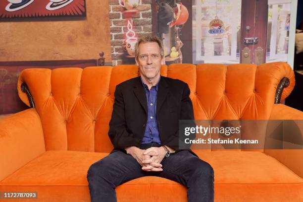 Hugh Laurie stops by AT&T ON LOCATION during Toronto International Film Festival 2019 at Hotel Le Germain on September 06, 2019 in Toronto, Canada.