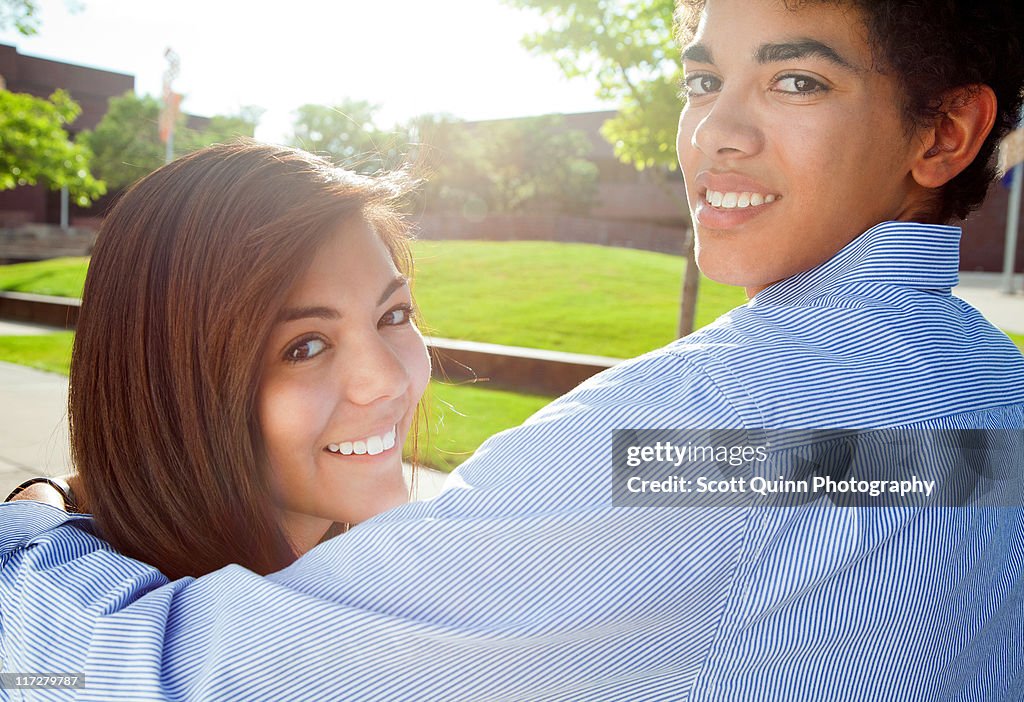Ethnic Teen Couple