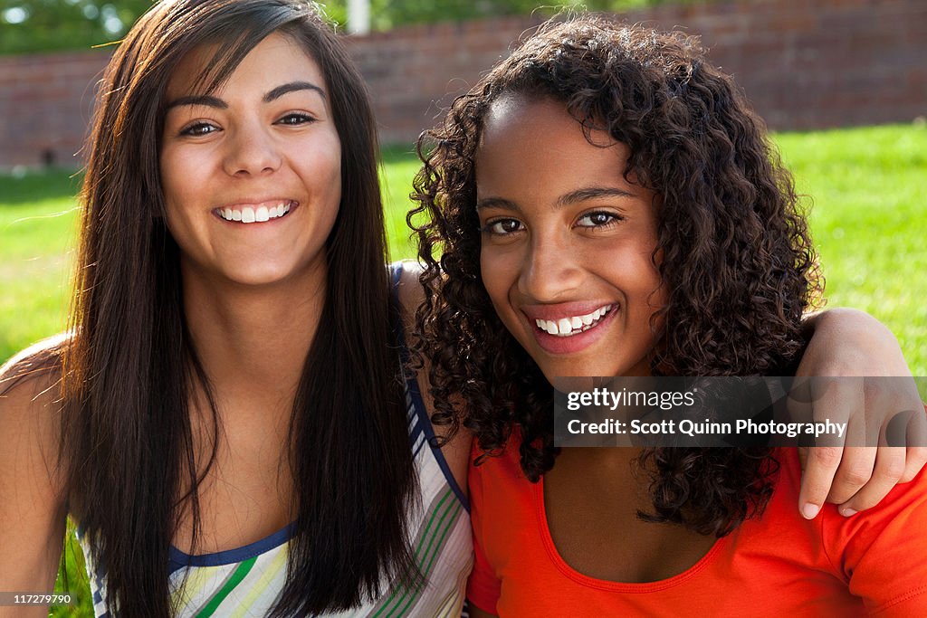 Ethnic Teenage Girls