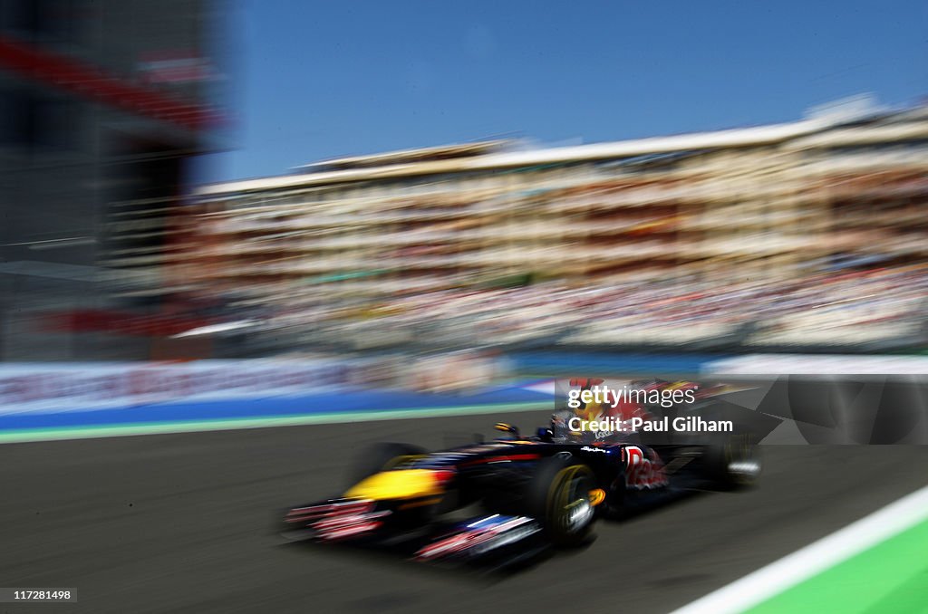 European F1 Grand Prix - Qualifying