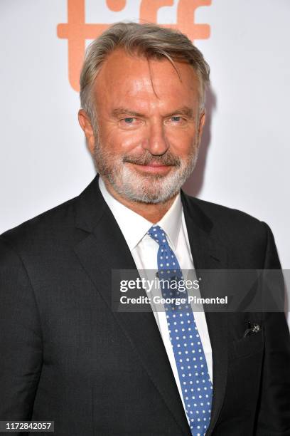 Sam Neill attends the "Blackbird" premiere during the 2019 Toronto International Film Festival at Roy Thomson Hall on September 06, 2019 in Toronto,...