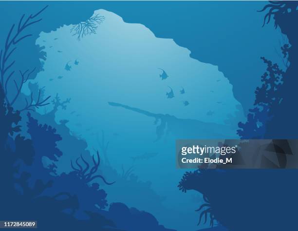 shipwreck wreck - sea stock illustrations