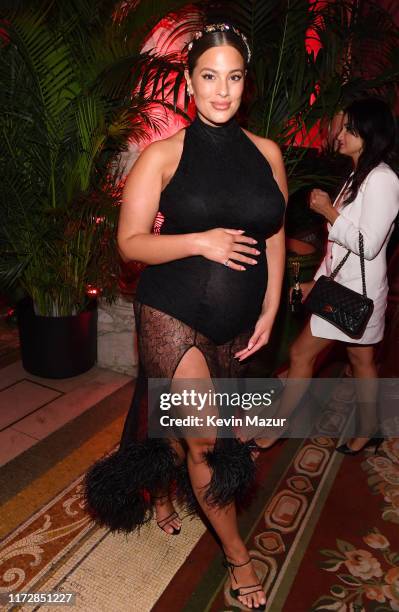 Ashley Graham attends as Harper's BAZAAR celebrates "ICONS By Carine Roitfeld" at The Plaza Hotel presented by Cartier - Inside on September 06, 2019...