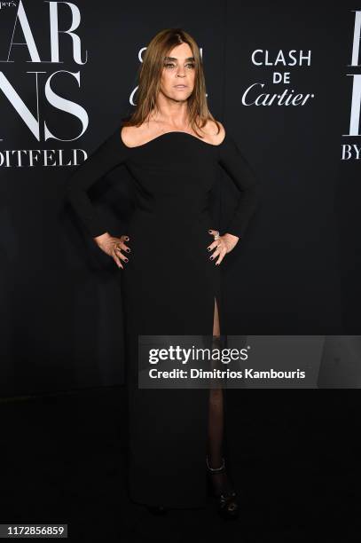Carine Rotfield attends as Harper's BAZAAR celebrates "ICONS By Carine Roitfeld" at The Plaza Hotel presented by Cartier - Arrivals on September 06,...