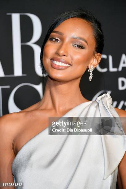Model Jasmine Tookes attends the 2019 Harper's Bazaar ICONS on September 06, 2019 in New York City.