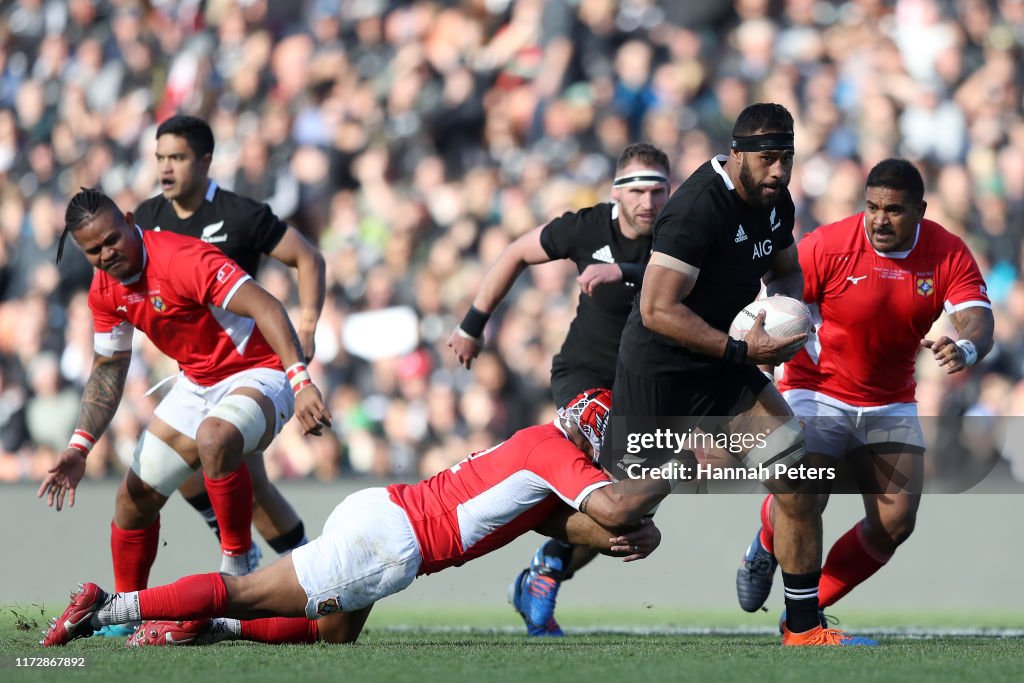 New Zealand All Blacks v Tonga