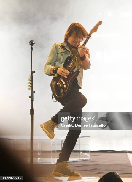 Keith Urban performs at The Colosseum at Caesars Palace on September 06, 2019 in Las Vegas, Nevada.