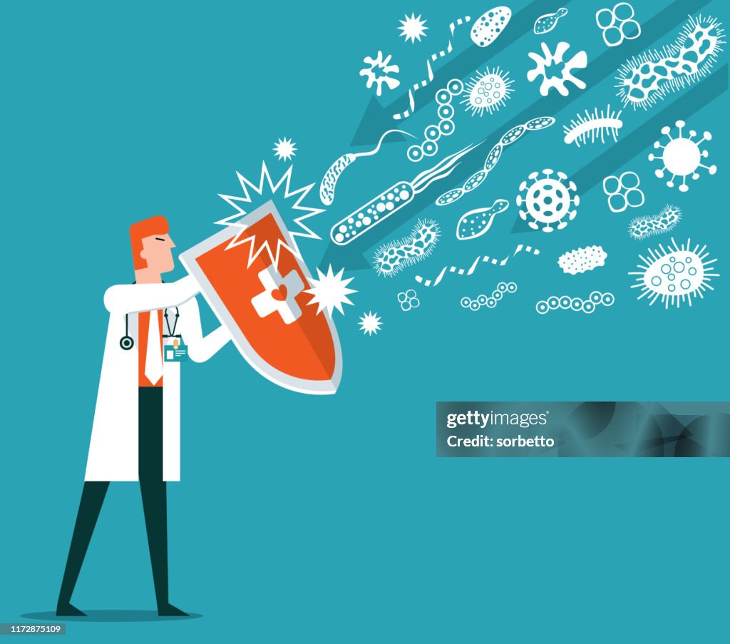 Bouclier hygiénique protégeant contre le virus