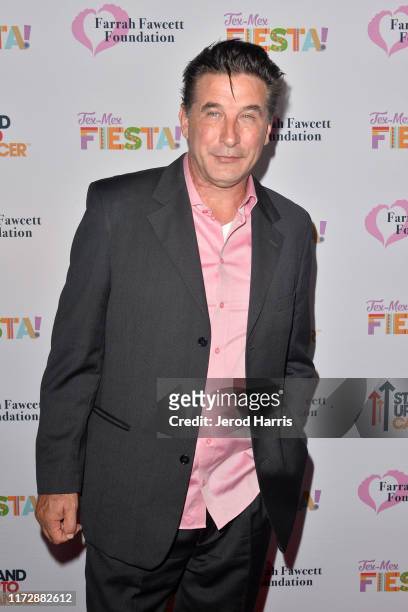 Billy Baldwin arrives at The Farrah Fawcett Foundation's Tex-Mex Fiesta at Wallis Annenberg Center for the Performing Arts on September 06, 2019 in...