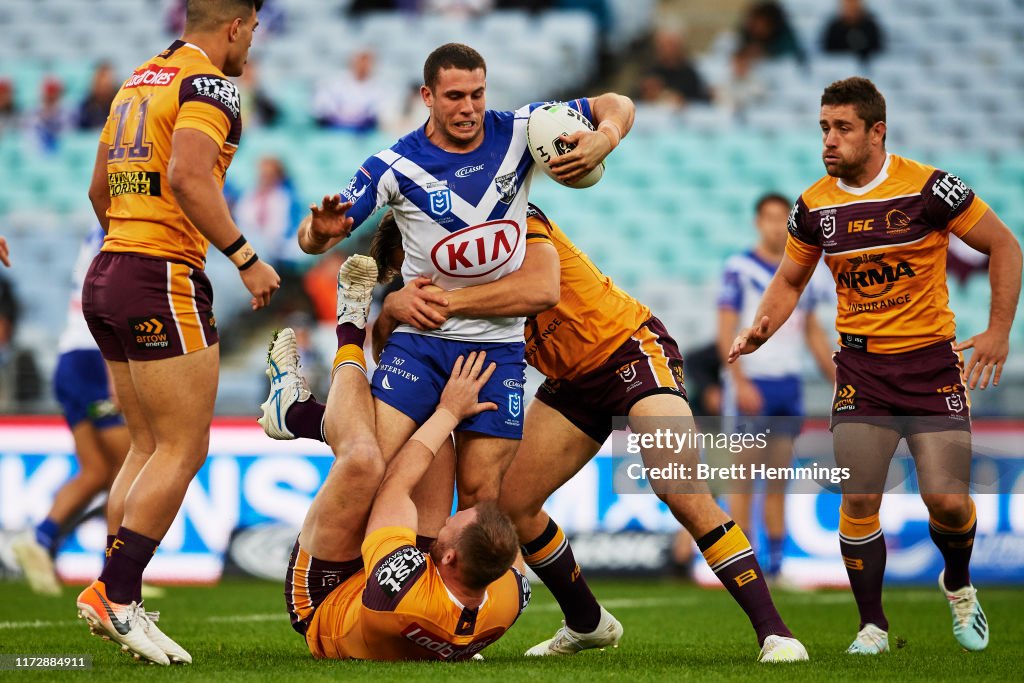 NRL Rd 25 - Bulldogs v Broncos