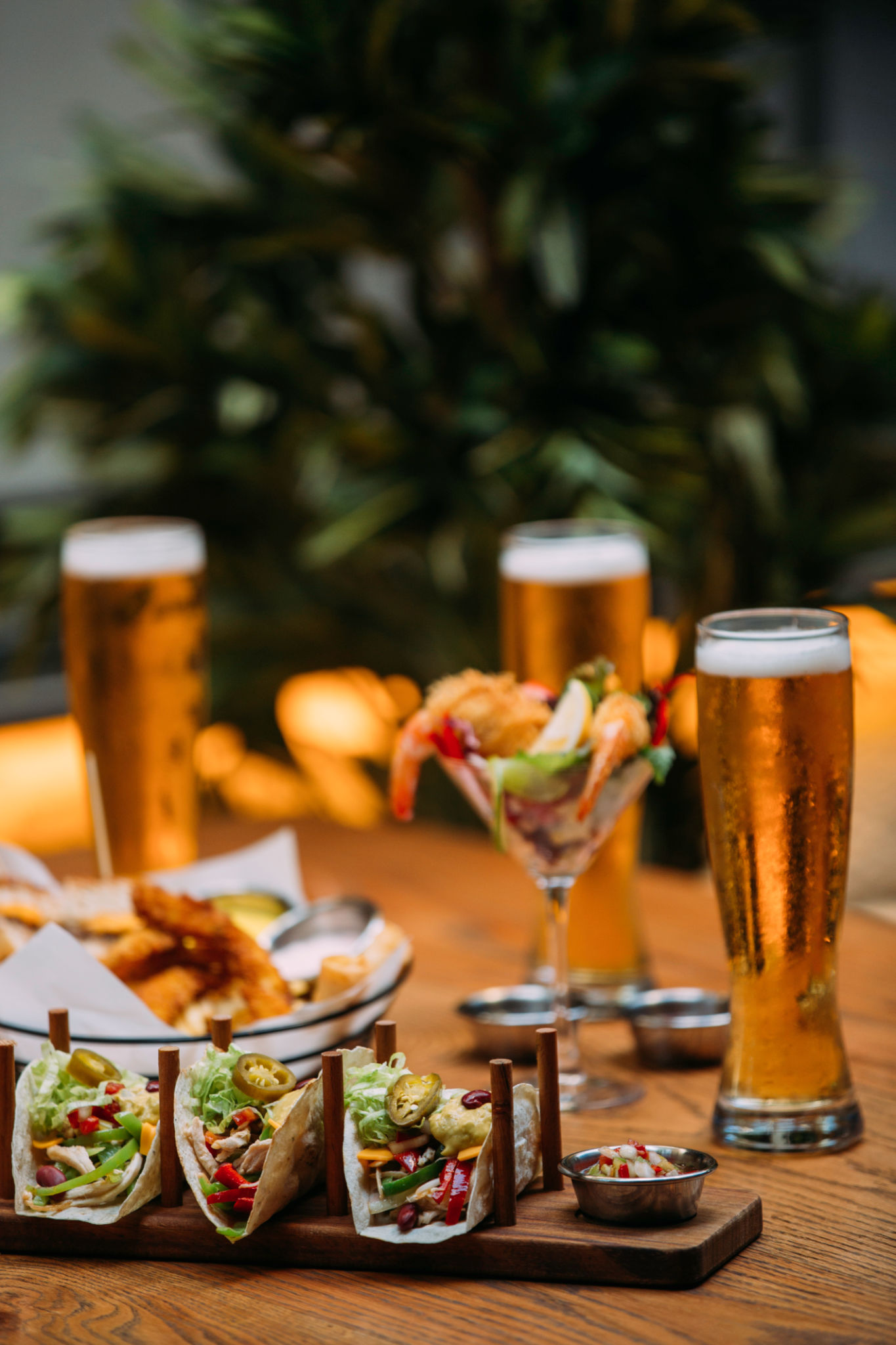beer and meat