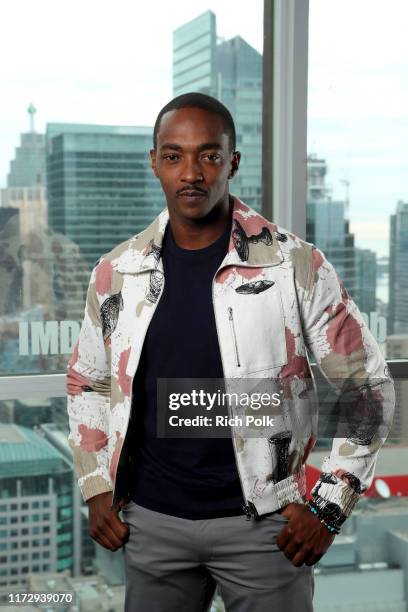 Actor Anthony Mackie of 'Seberg' attends The IMDb Studio Presented By Intuit QuickBooks at Toronto 2019 at Bisha Hotel & Residences on September 07,...