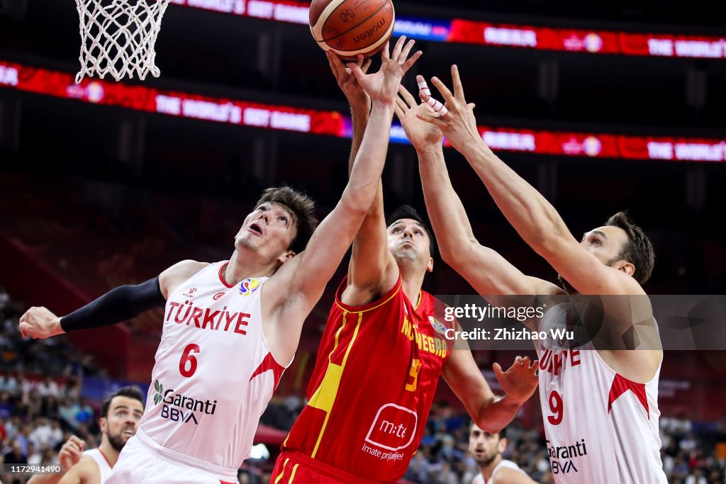 Turkey v Montenegro: Group O - FIBA World Cup 2019