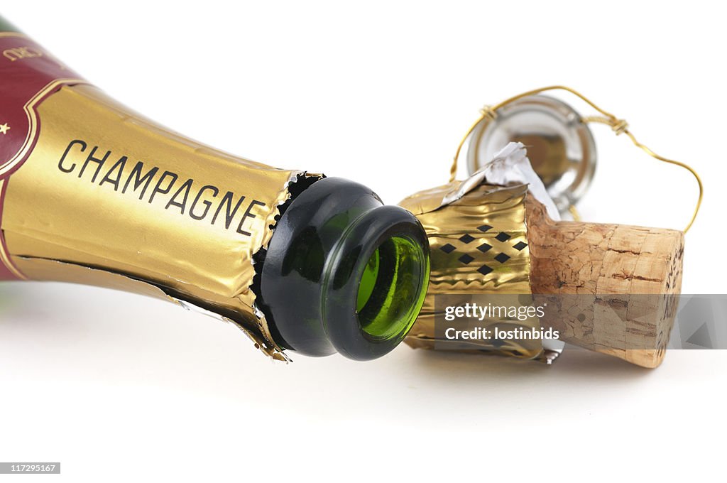 Opened Champagne