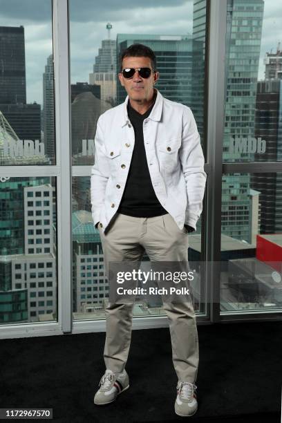 Actor Antonio Banderas of 'Pain and Glory' attends The IMDb Studio Presented By Intuit QuickBooks at Toronto 2019 at Bisha Hotel & Residences on...