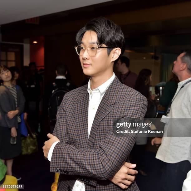 Choi Woo Shik stops by AT&T ON LOCATION during Toronto International Film Festival 2019 at Hotel Le Germain on September 06, 2019 in Toronto, Canada.