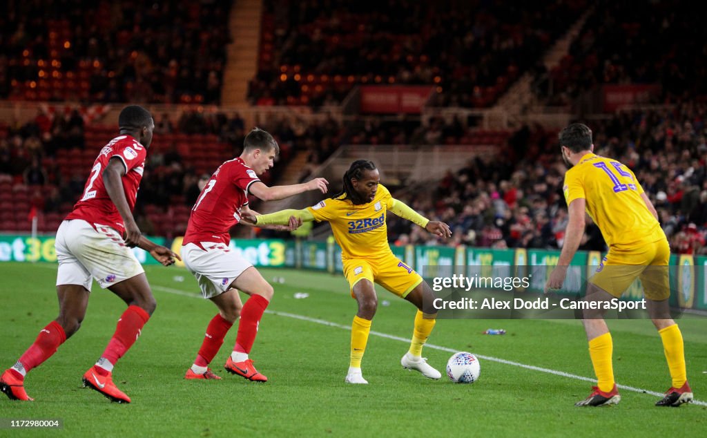 Middlesbrough v Preston North End - Sky Bet Championship