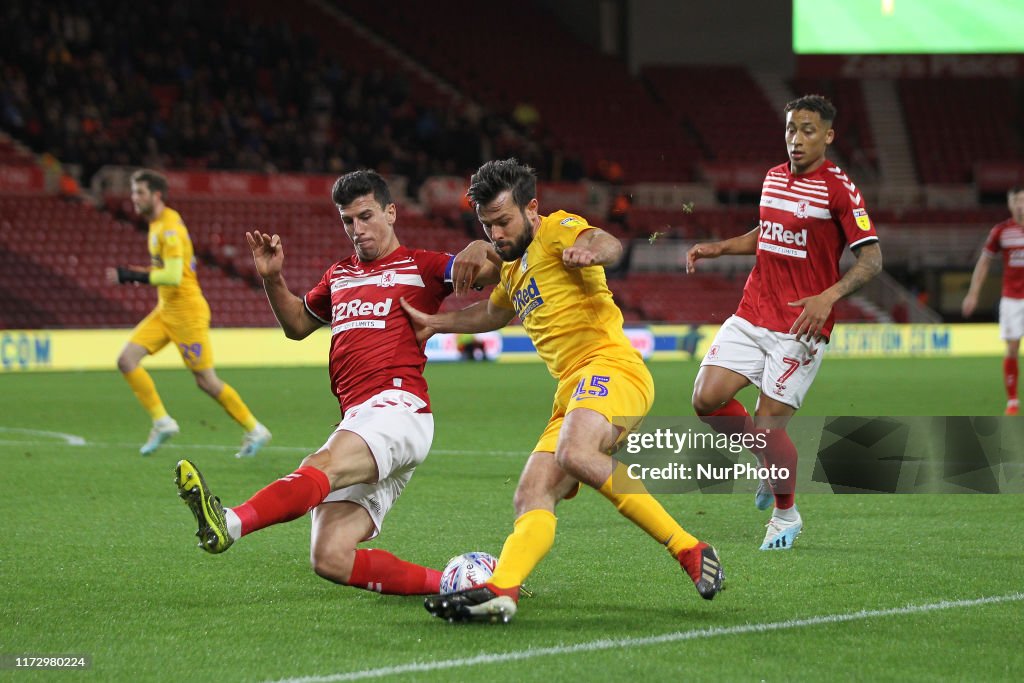 Middlesbrough v Preston North End - Sky Bet Championship