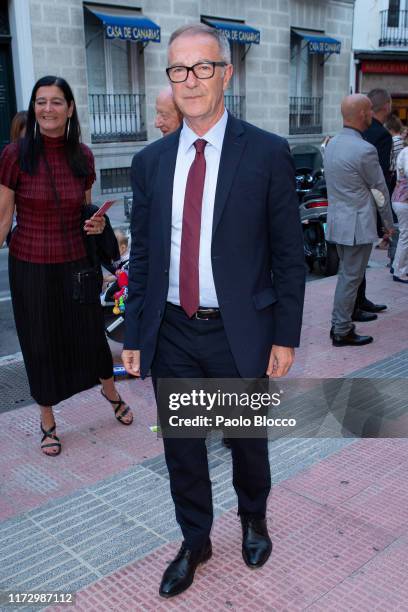 Minister of Culture and Sport and member of Parliament for Spanish Socialist Workers Party Jose Guirao attends the Montserrat Caballe tribute gala at...