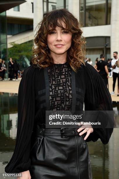 Linda Cardellini attends the Longchamp SS20 Runway Show on September 07, 2019 in New York City.