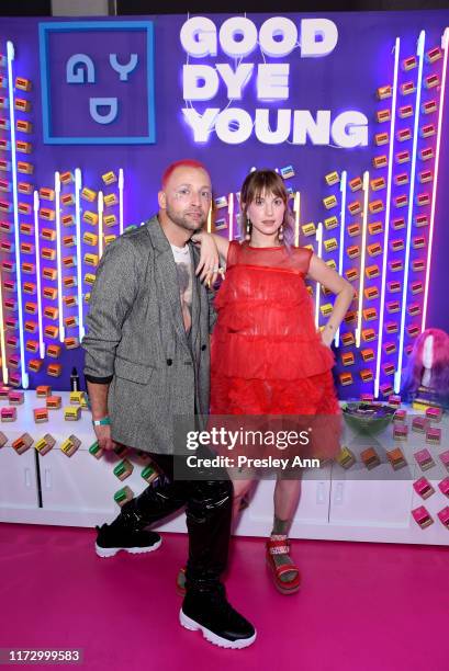 Brian O'Connor and Hayley Williams attend SEPHORiA: House of Beauty – Day One at The Shrine Auditorium on September 07, 2019 in Los Angeles,...