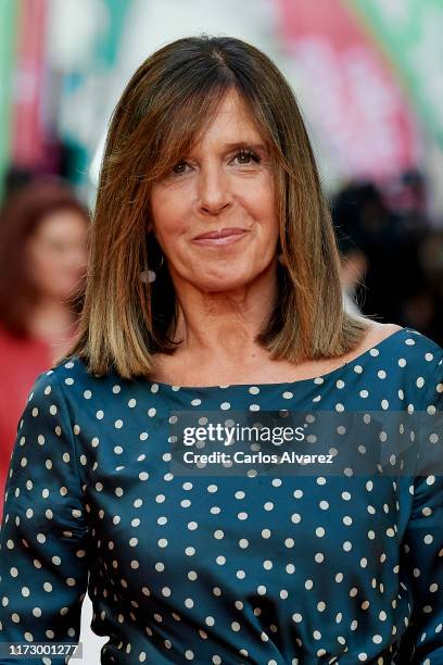 Ana Blanco attends red carpet closing day during FesTVal 2019 at Teatro Principal on September 07, 2019 in Vitoria-Gasteiz, Spain.