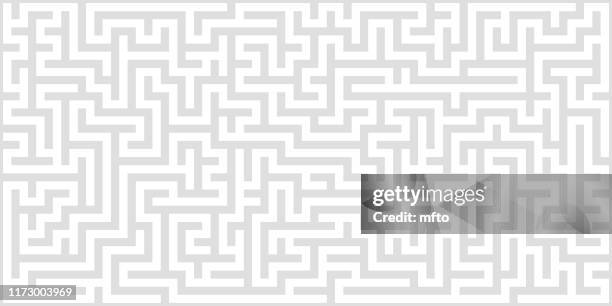 stockillustraties, clipart, cartoons en iconen met vector achtergrond - maze