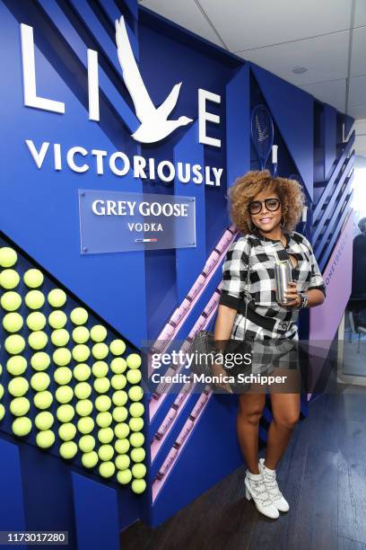 Taraji P. Henson attends as Grey Goose toasts to the 2019 US Open at Arthur Ashe Stadium on September 07, 2019 in New York City.