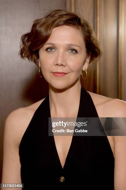 Maggie Gyllenhaal attends the Adeam Spring/Summer 2020 Dinner on September 07, 2019 in New York City.