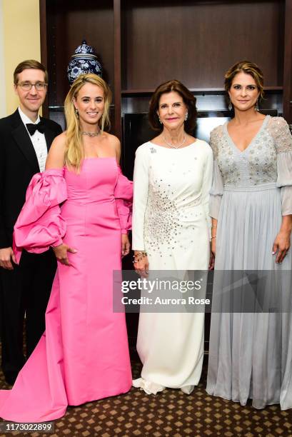 Howard Warren Buffett, Lili Thomas Buffett, Queen Silvia of Sweden, Princess Madeleine, Duchess of Hslsingland and Gsstrikland and Lola Thomas attend...