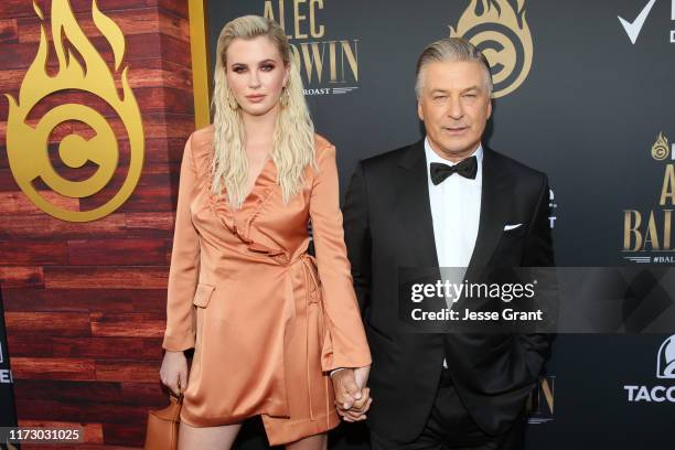 Ireland Baldwin and Alec Baldwin attend the Comedy Central Roast of Alec Baldwin at Saban Theatre on September 07, 2019 in Beverly Hills, California.