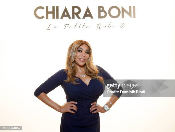 Wendy Williams attends the Chiara Boni front row during New York Fashion Week: The Shows at Gallery II at Spring Studios on September 07, 2019 in New...