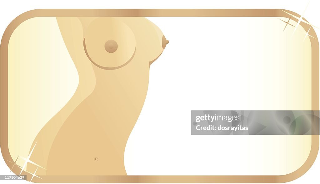 Brighten naked girl