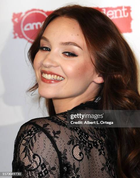 Samantha Rose Baldwin attends the Premiere Of "Relish" At The Burbank International Film Festival held at AMC Burbank 16 on September 6, 2019 in...