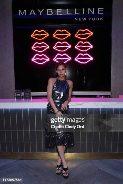 Mariya Nishiuchi attends the Maybelline New York Fashion Week party on September 07, 2019 in New York City.