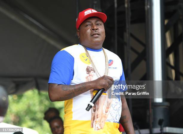 Rapper Trick Daddy performs onstage during 10th Annual ONE Musicfest at Centennial Olympic Park on September 07, 2019 in Atlanta, Georgia.