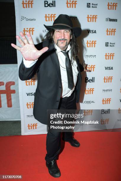 Director Richard Stanley attends the "Color Out of Space" red carpet premiere during the 2019 Toronto International Film Festival at Ryerson Theatre...