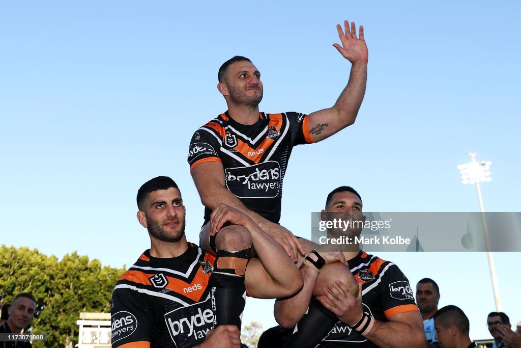 NRL Rd 25 - Tigers v Sharks