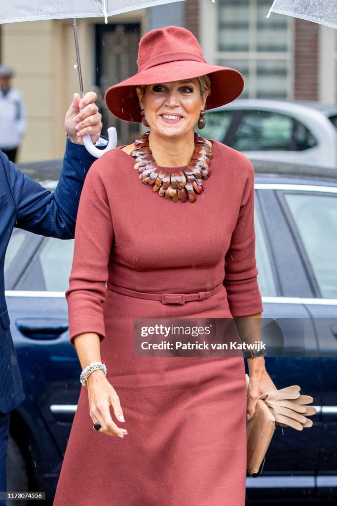 Queen Maxima At Sciencemakers Awards in Utrecht