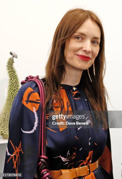 Roksanda Ilincic attends the Frieze Art Fair VIP Preview in Regent's Park on October 2, 2019 in London, England.