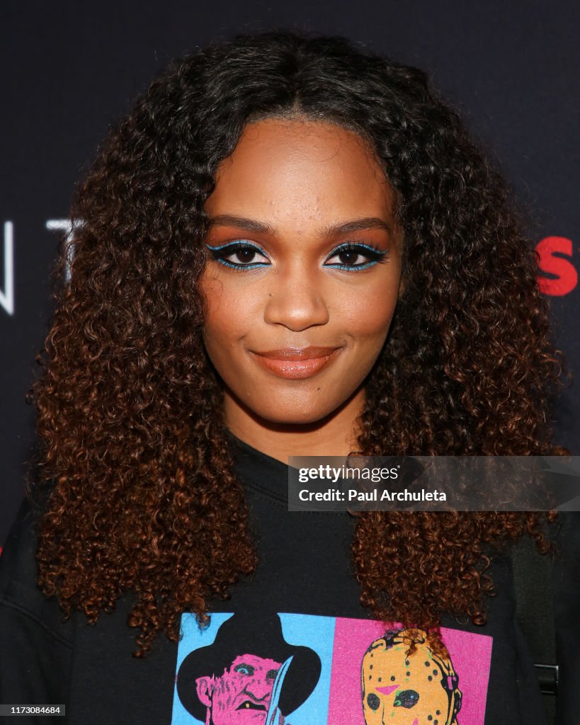 Actress Lauryn McClain attends the special screening of "Haunt" at