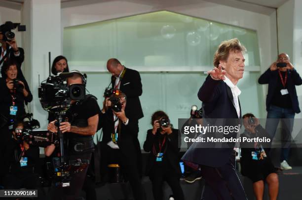 Mick Jagger at the 76 Venice International Film Festival 2019. The Burnt Orange Heresy premiere. Venice , September 7th, 2019