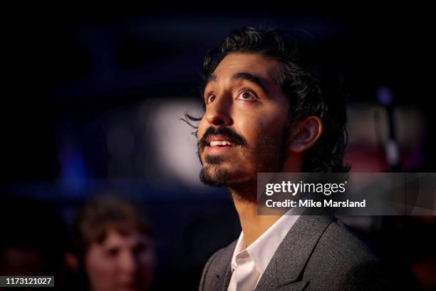 Dev Patel attends "The Personal History Of David Copperfield" European Premiere and Opening Night Gala during the 63rd BFI London Film Festival at...