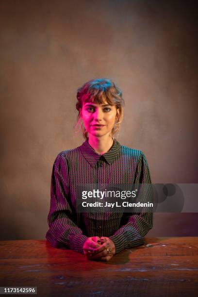 Actress Imogen Poots from 'Castle in the Ground' is photographed for Los Angeles Times on September 6, 2019 at the Toronto International Film...