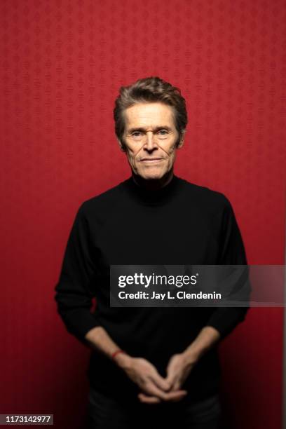 Actor Willem Dafoe from 'The Lighthouse' is photographed for Los Angeles Times on September 7, 2019 at the Toronto International Film Festival in...